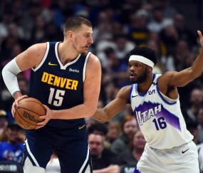 约基奇33+15+12&amp;7失误默里31+14 掘金擒爵士迎5连胜