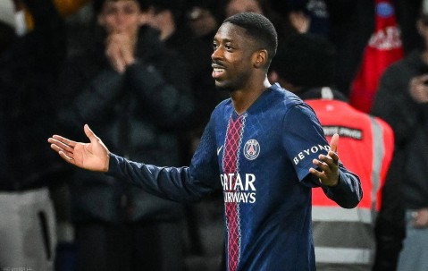 随着登贝莱梅开二度+比分3-1,巴黎圣日耳曼4连胜+领跑法甲积分榜