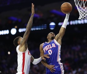 恩比德32+15+10杜兰特36分 火箭加时不敌76人